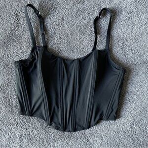 🔥Elegant Black Bustier Top